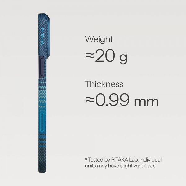 Pitaka iPhone 17 Pro Max Deksel Edge Moonrise