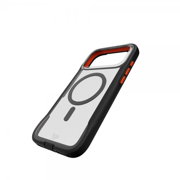 Tech21 iPhone 17 Pro Max Deksel EvoPro MagSafe Transparent Svart