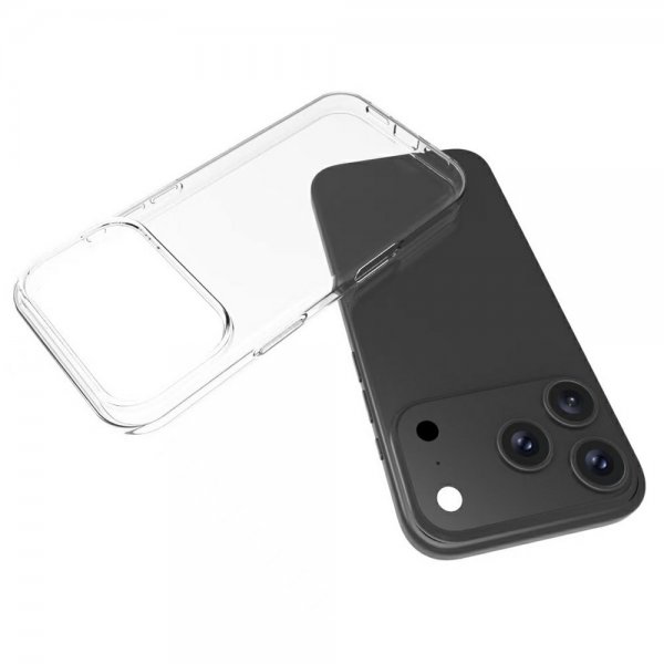 Nordic Covers iPhone 17 Pro Max Deksel Feather Series Transparent