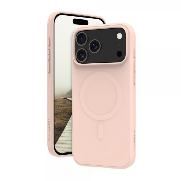 dbramante1928 iPhone 17 Pro Max Deksel Greenland Pro MagSafe Pink Sand