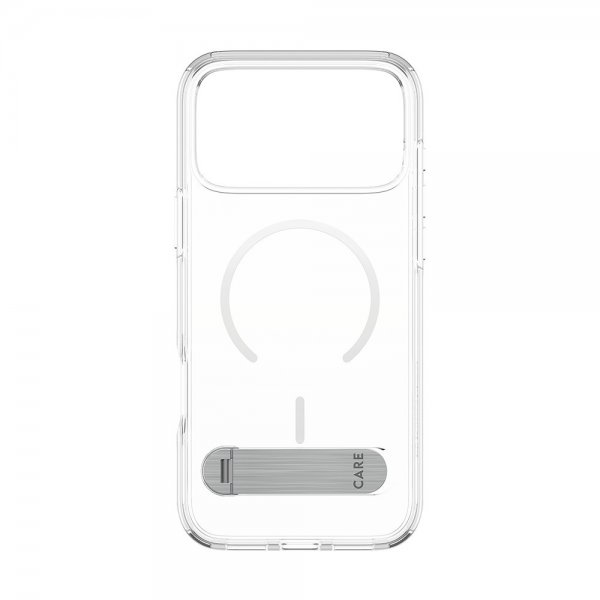 CARE by PanzerGlass iPhone 17 Pro Max Deksel Kickstand MagSafe Transparent