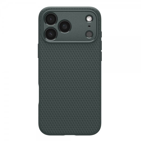 Spigen iPhone 17 Pro Max Deksel Liquid Air Abyss Green