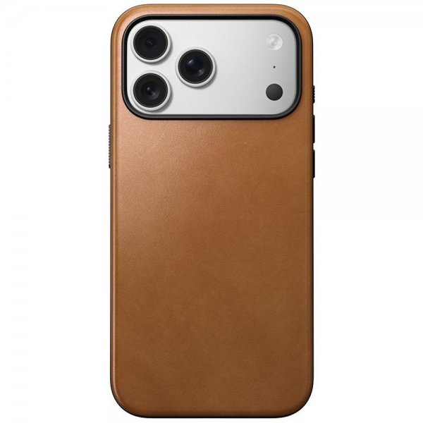 Nomad iPhone 17 Pro Max Deksel Modern Leather Case English Tan