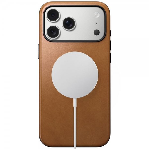 Nomad iPhone 17 Pro Max Deksel Modern Leather Case English Tan