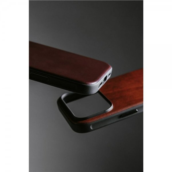 Nomad iPhone 17 Pro Max Deksel Modern Leather Case Horween Rustic Brown