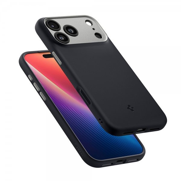Spigen iPhone 17 Pro Max Deksel Nano Pop MagFit Black Sesame