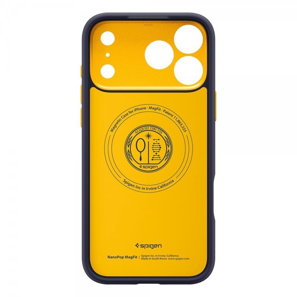 Spigen iPhone 17 Pro Max Deksel Nano Pop MagFit Blueberry Navy