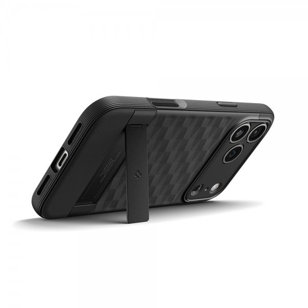 Spigen iPhone 17 Pro Max Deksel Parallax S MagFit Matte Black