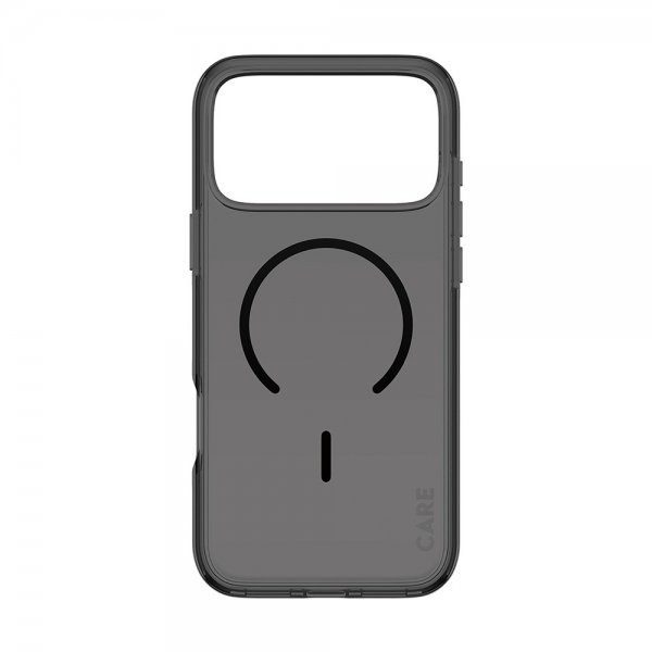 CARE by PanzerGlass iPhone 17 Pro Max Deksel Smokey MagSafe Svart