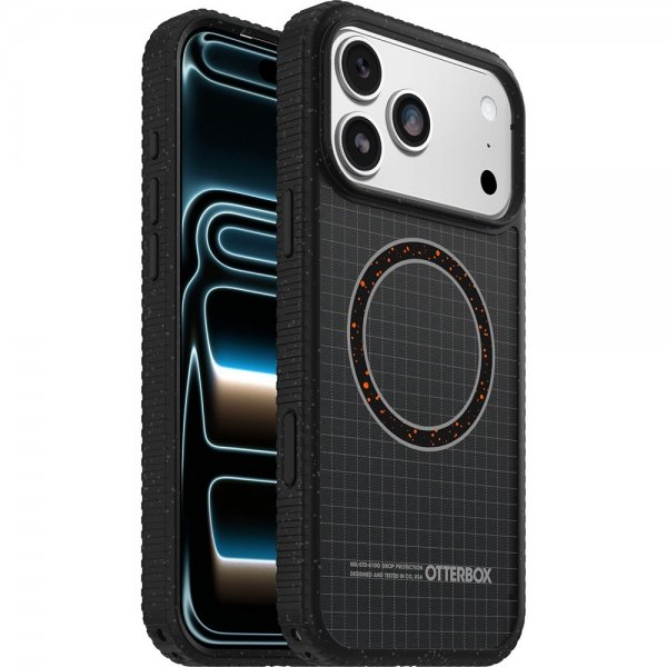 Otterbox iPhone 17 Pro Max Deksel Sole MagSafe Svart