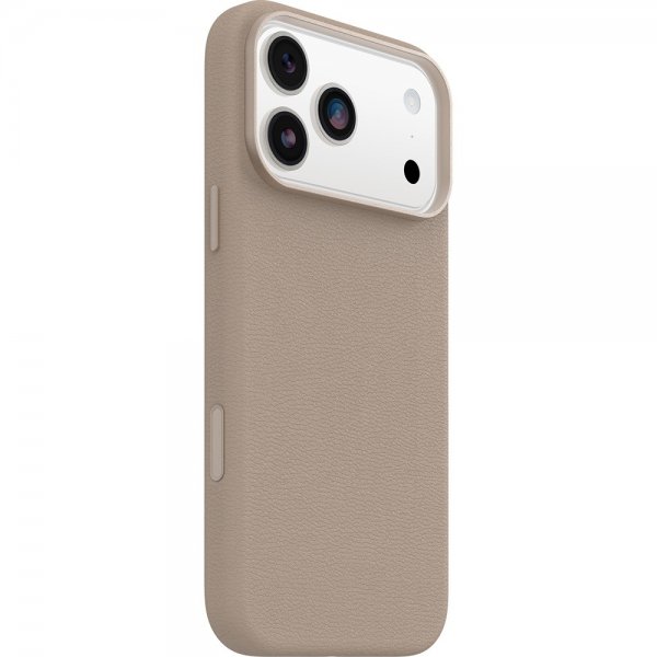 Otterbox iPhone 17 Pro Max Deksel Symmetry Cactus Leather MagSafe Grey Comfort