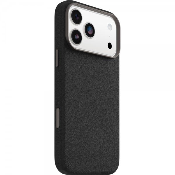 Otterbox iPhone 17 Pro Max Deksel Symmetry Cactus Leather MagSafe Noir Ash