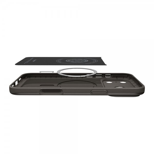 Spigen iPhone 17 Pro Max Deksel Thin Fit MagFit Gunmetal