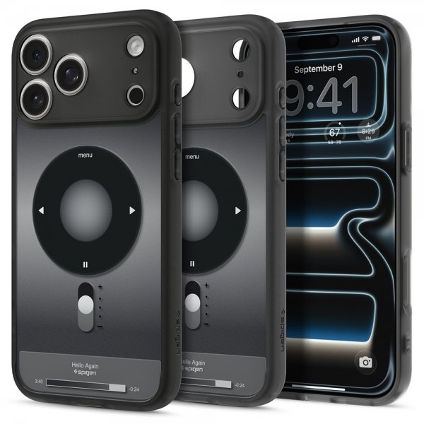 Spigen iPhone 17 Pro Max Deksel Ultra Hybrid Classic MagFit Svart