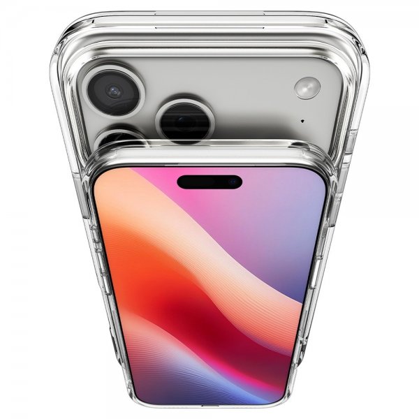 Spigen iPhone 17 Pro Max Deksel Ultra Hybrid S MagFit Clear White