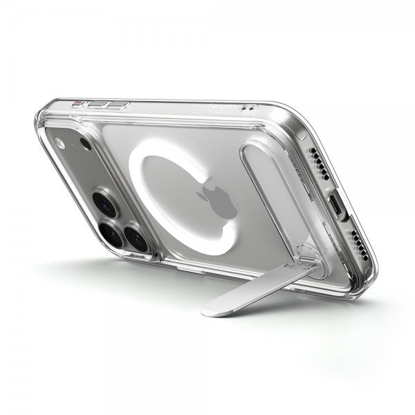 Spigen iPhone 17 Pro Max Deksel Ultra Hybrid S MagFit Clear White