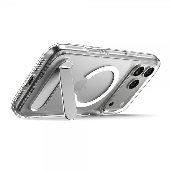 Spigen iPhone 17 Pro Max Deksel Ultra Hybrid S MagFit Clear White