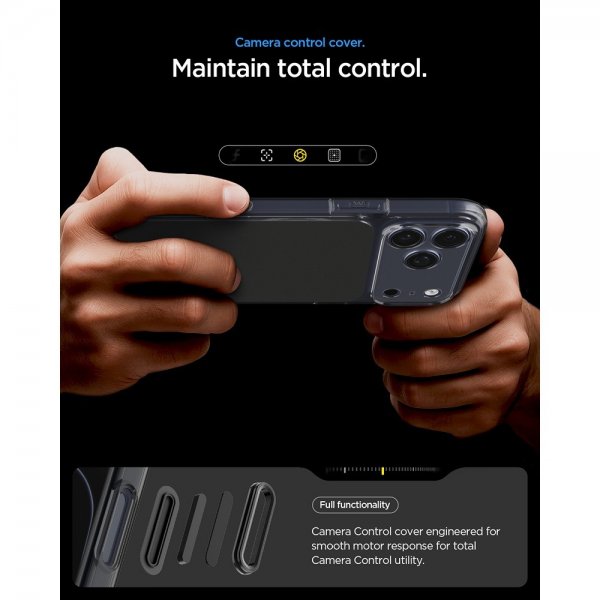 Spigen iPhone 17 Pro Max Deksel Ultra Hybrid T MagFit Matte Black
