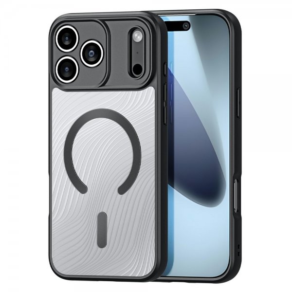 Dux Ducis iPhone 17 Pro Deksel Aimo Series MagSafe Svart