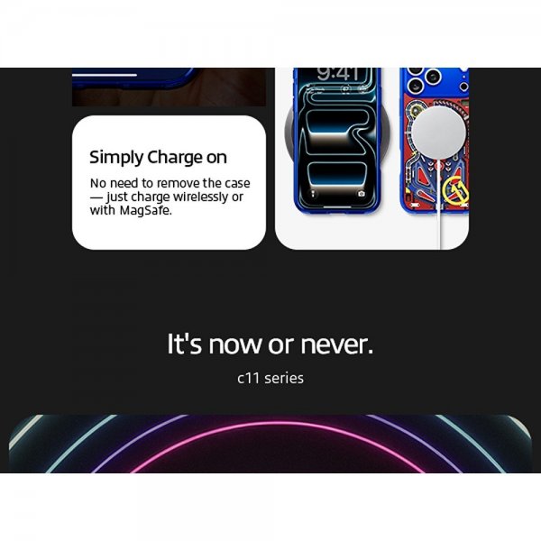 Spigen iPhone 17 Pro Deksel C11 MagFit Arcade