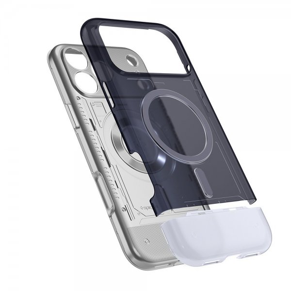Spigen iPhone 17 Pro Deksel Classic C1 MagFit Graphite