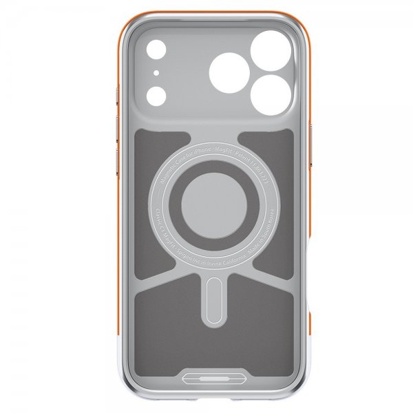 Spigen iPhone 17 Pro Deksel Classic C1 MagFit Tangerine