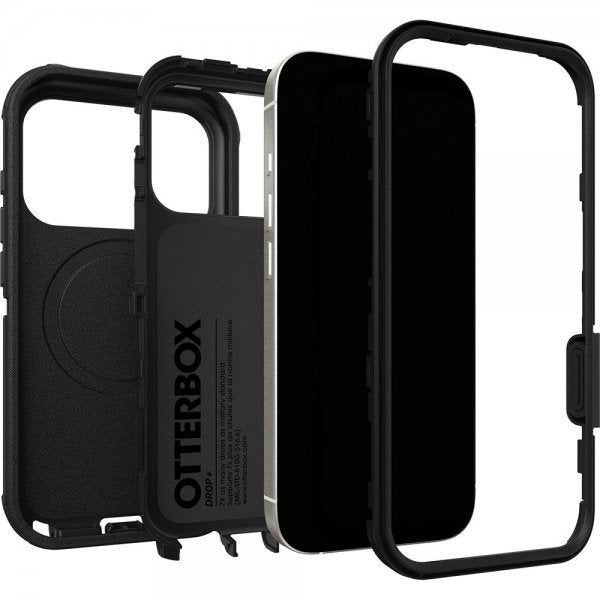 Otterbox iPhone 17 Pro Deksel Defender Pro MagSafe Svart