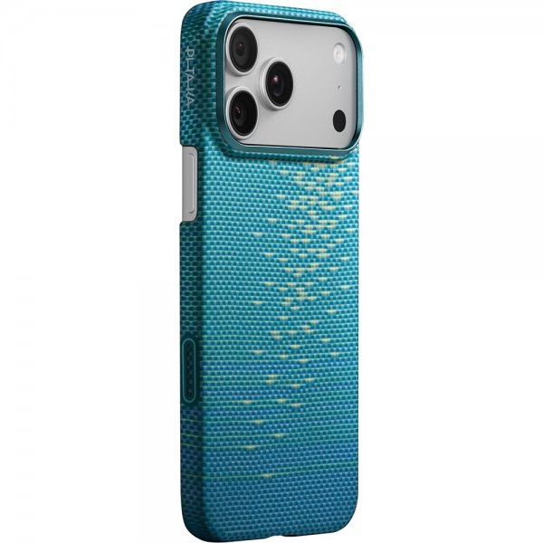 Pitaka iPhone 17 Pro Deksel Edge Lucid Blue