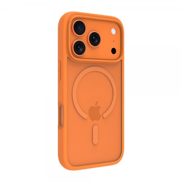 dbramante1928 iPhone 17 Pro Deksel Grenen MagSafe Oransje