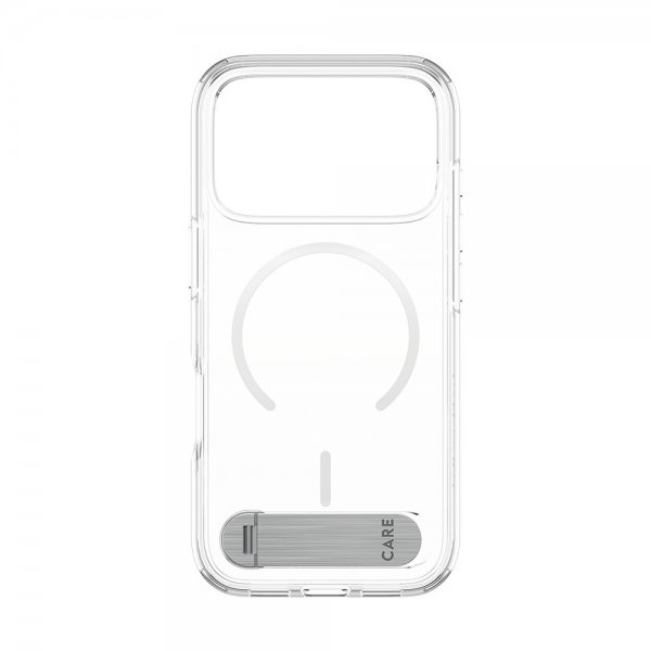 CARE by PanzerGlass iPhone 17 Pro Deksel Kickstand MagSafe Transparent