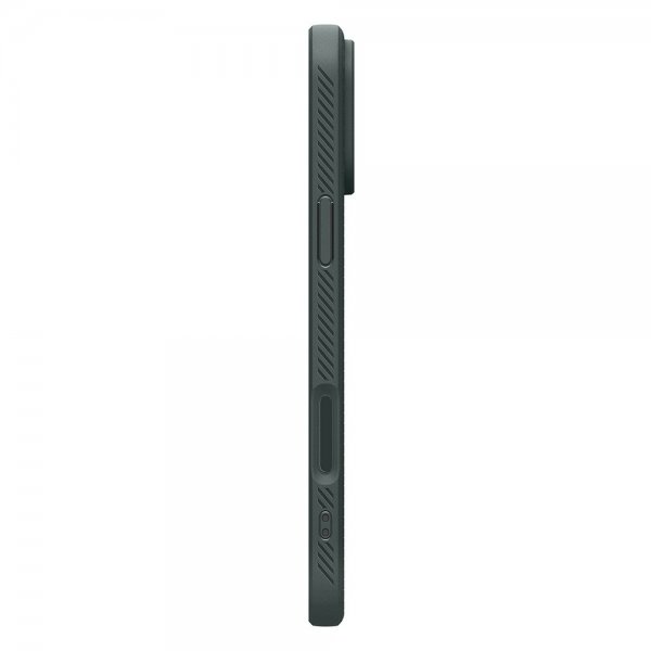 Spigen iPhone 17 Pro Deksel Liquid Air Abyss Green