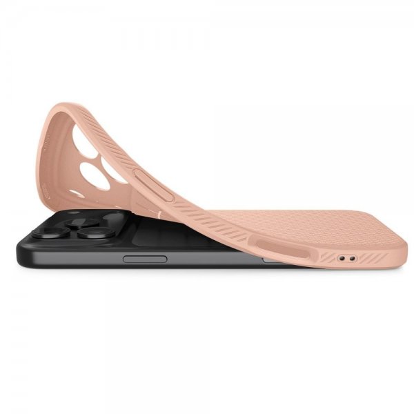 Spigen iPhone 17 Pro Max Deksel Liquid Air Titanium Pink
