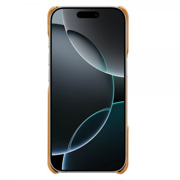 iPhone 17 Pro Deksel med To Kortlommer Lysebrun