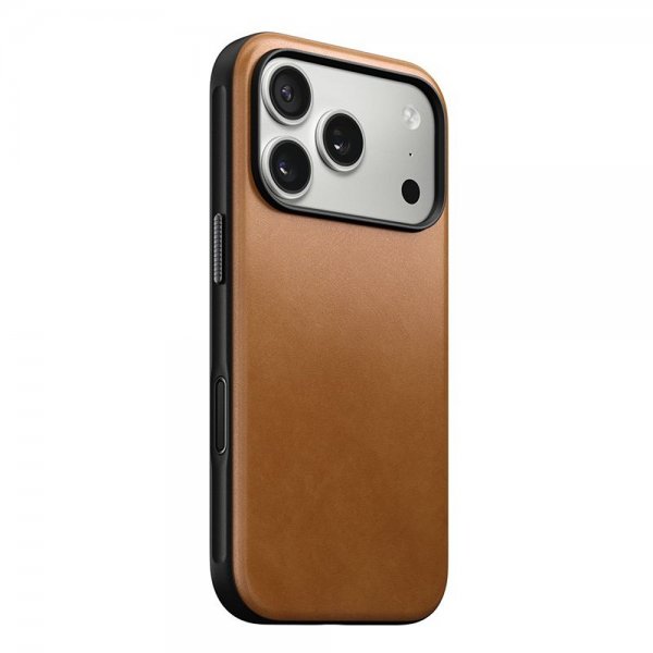 Nomad iPhone 17 Pro Deksel Modern Leather Case English Tan