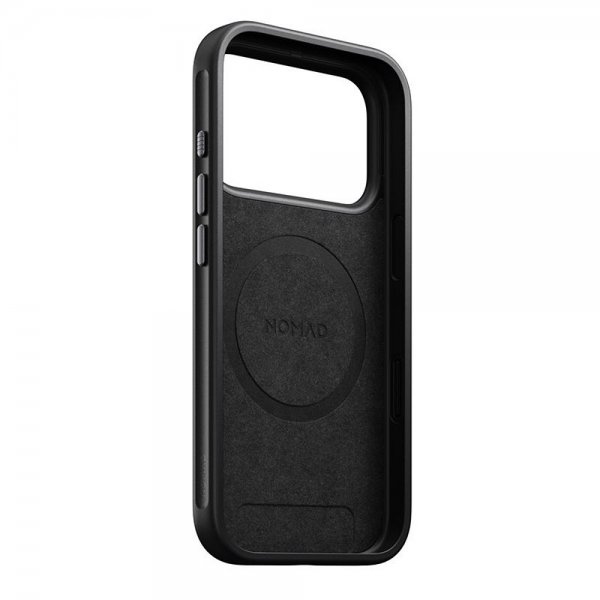 Nomad iPhone 17 Pro Deksel Modern Leather Case Svart