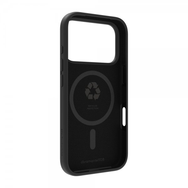 dbramante1928 iPhone 17 Pro Deksel Monaco MagSafe Night Black
