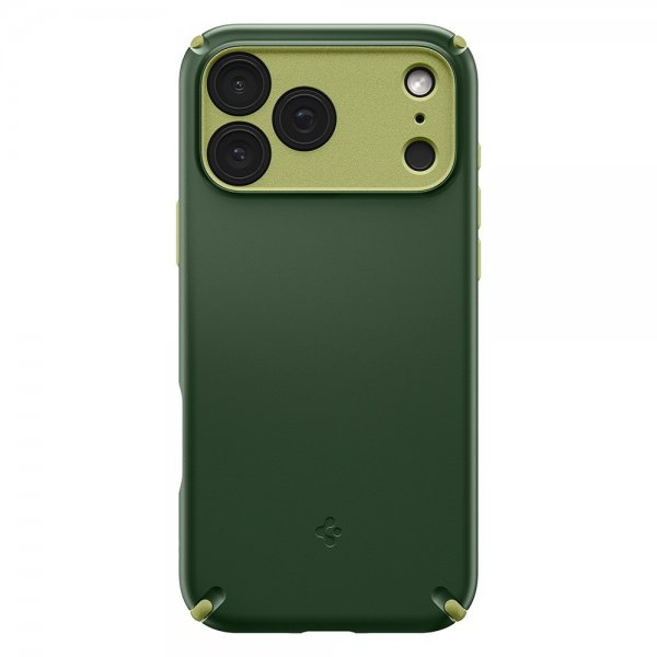 Spigen iPhone 17 Pro Deksel Nano Pop Hybrid MagFit Avo Green