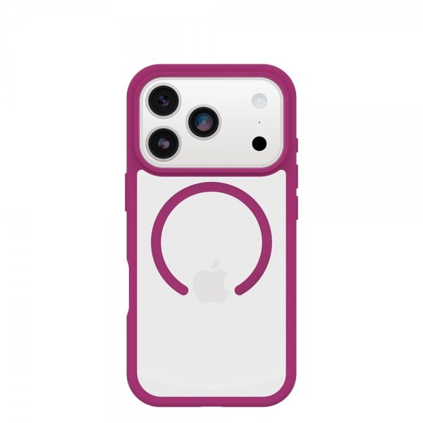 Otterbox iPhone 17 Pro Deksel React MagSafe Pink Awakening