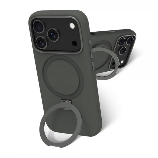 dbramante1928 iPhone 17 Pro Deksel Roskilde MagSafe Kickstand ICON Forest Shadow