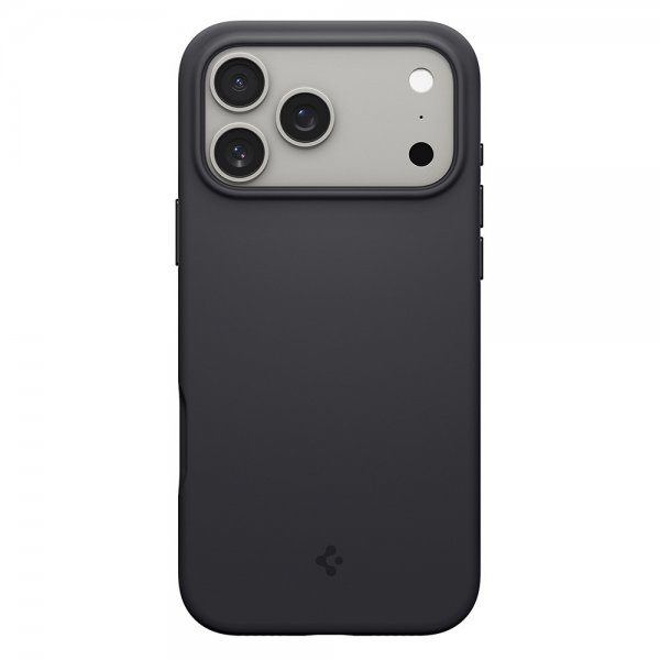 Spigen iPhone 17 Pro Deksel Silicone Fit MagFit Svart
