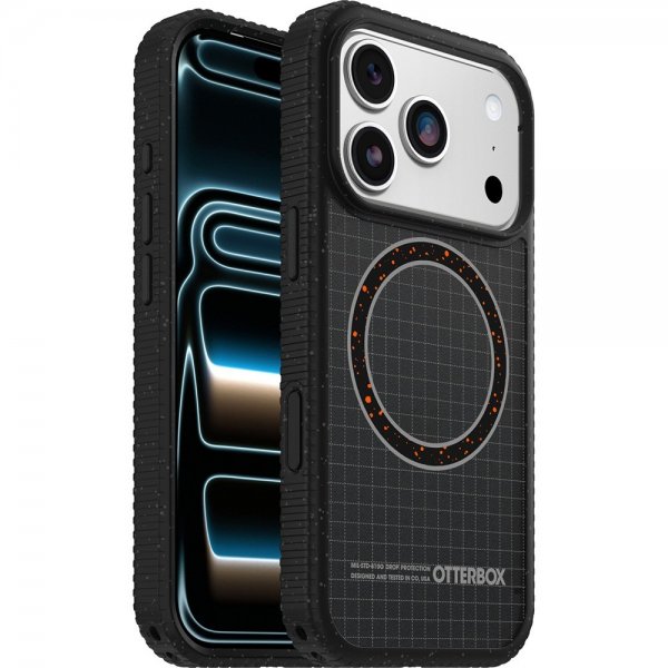 Otterbox iPhone 17 Pro Deksel Sole MagSafe Svart