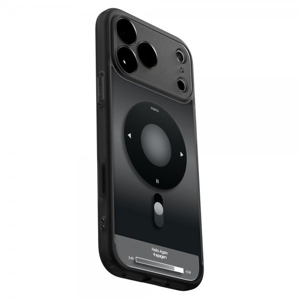 Spigen iPhone 17 Pro Deksel Ultra Hybrid Classic MagFit Svart