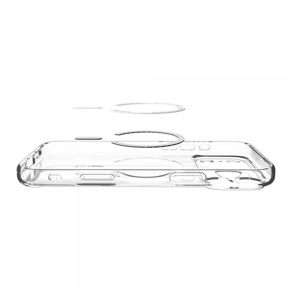 Spigen iPhone 17 Pro Deksel Ultra Hybrid MagFit Frost White