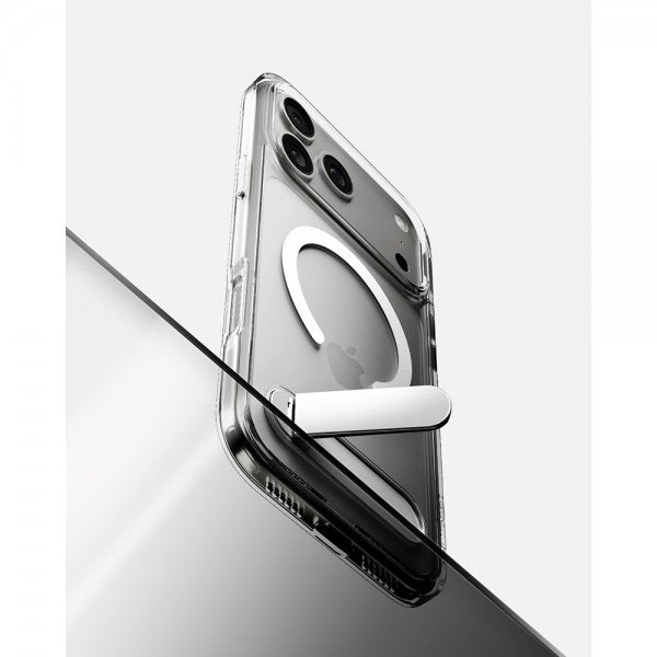 Spigen iPhone 17 Pro Deksel Ultra Hybrid S MagFit Clear White