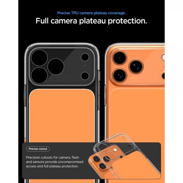 Spigen iPhone 17 Pro Deksel Ultra Hybrid T MagFit Glossy Orange