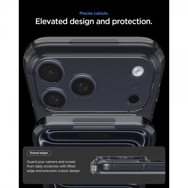 Spigen iPhone 17 Pro Deksel Ultra Hybrid T MagFit Matte Black