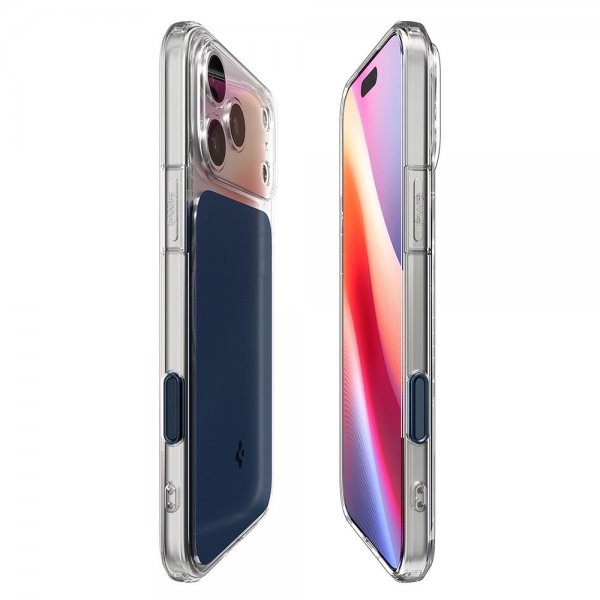 Spigen iPhone 17 Pro Deksel Ultra Hybrid T MagFit Matte Blue