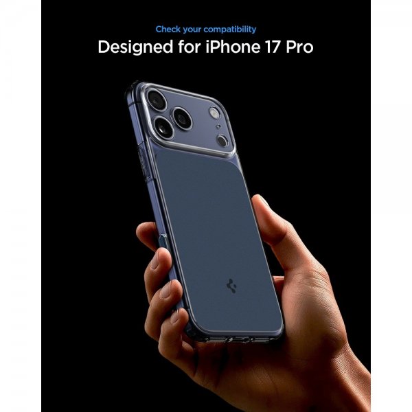 Spigen iPhone 17 Pro Deksel Ultra Hybrid T MagFit Matte Blue