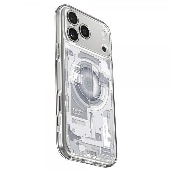 Spigen iPhone 17 Pro Deksel Ultra Hybrid Zero One MagFit Hvit