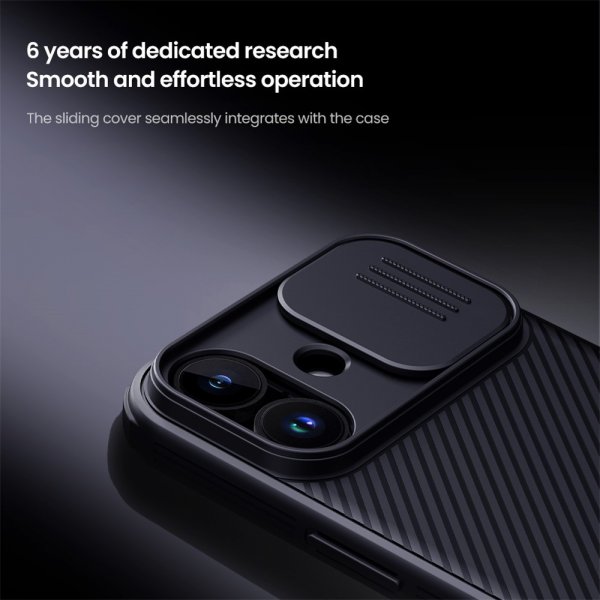 Nillkin iPhone 17 Deksel CamShield Pro MagSafe Svart